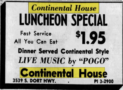 Continental House (The Machine Shop) - Nov 09 1967 Article (newer photo)